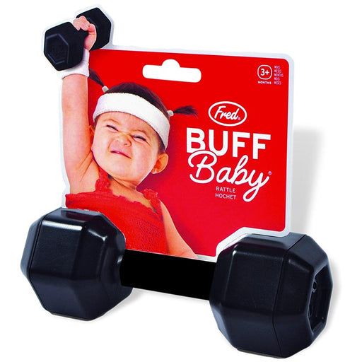 Buff Baby Dumbbell Rattle