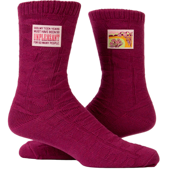 God, My Teen Years Must Have Been So Unpleasant For So Many People Socks