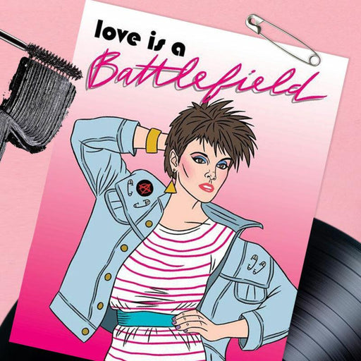 Love Is A Battlefield Relationship Card