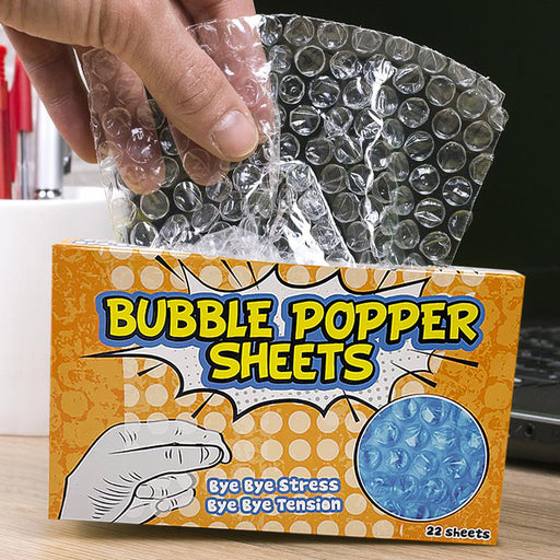 Bye Bye Stress Bubble Wrap Sheets