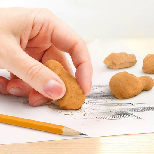 Bucket of Fried Chicken Erasers