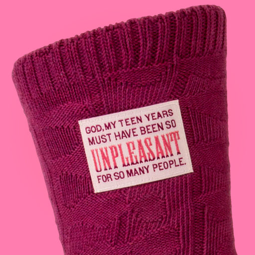God, My Teen Years Must Have Been So Unpleasant For So Many People Socks